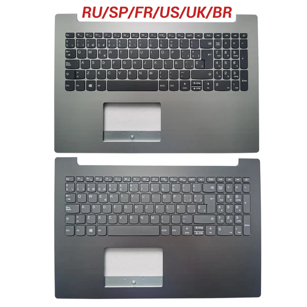 

For Lenovo IdeaPad 320-15 320-15ISK 320-15IAP 320-15AST 320-15IKB-15ABR Russian/US/UK/Spanish laptop keyboard Palmrest cover