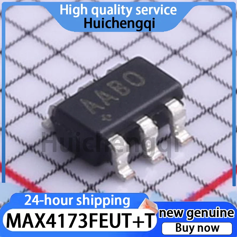 1PCS Original Genuine MAX4173FEUT+T SOT-23-6 Silk Screen AABO High Edge Current Detection Amplifier Chip