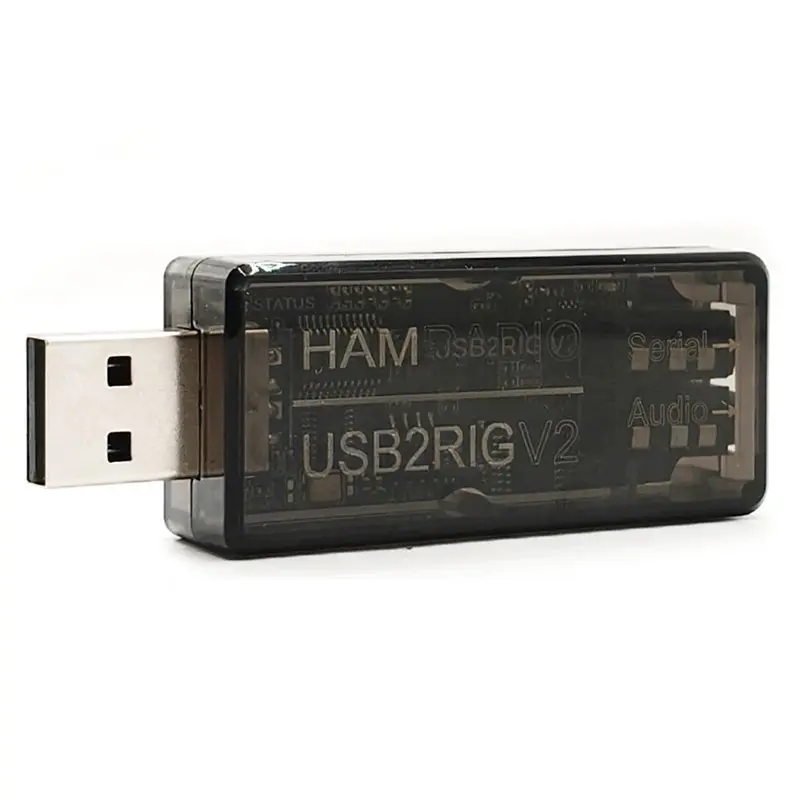 abki-usb2rig-v2-ラジオ-usb-サウンドカード-コネクタ-ケンウッド、ヤエス、アイコムの業務用無線機用。