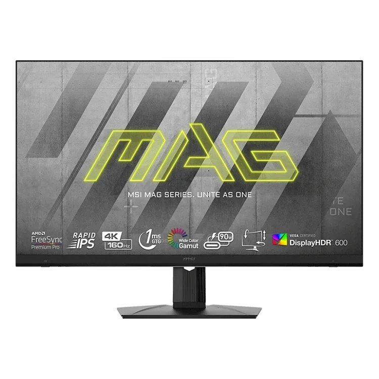 New MAG 323UPF 32 Inch Flat Rapid IPS Gaming  with 4K UHD High Resolution 2560x1440 (WQHD) Panel Resolution