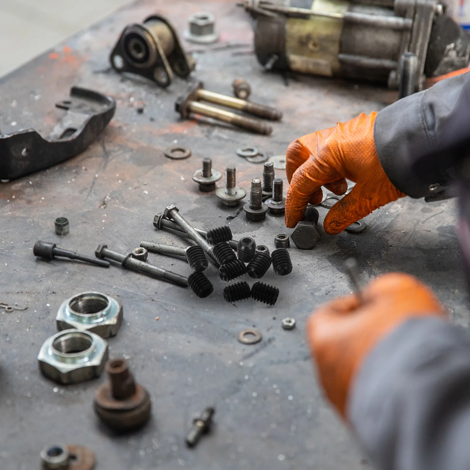 

1Set Small Screw Assortment Kit Sturdy Construction Non Deformation Impact Resistance for Bathroom Fixtures Screws Assortment