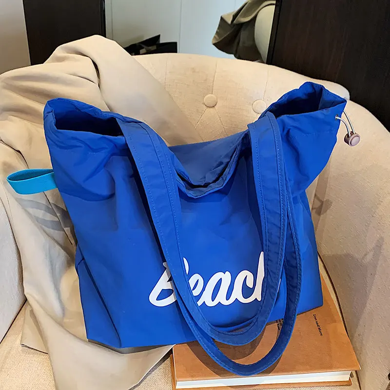 

Leisure Large Capacity Tote Bag for Women Shoulder Bags Lightweight Shopping Bags Versatile Class Bag for Girl Designer Bags Sac