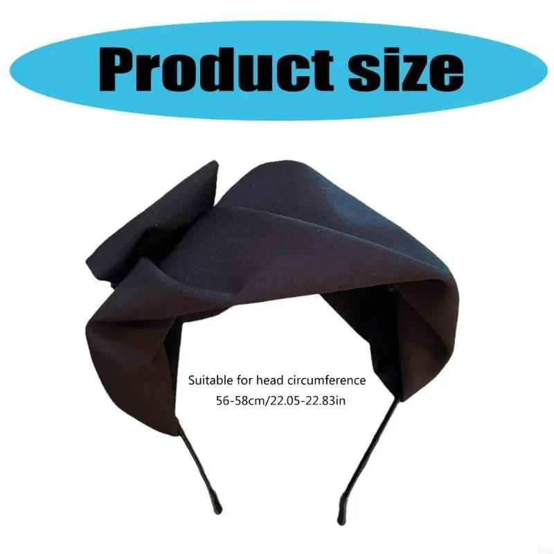 195E – coiffure fête luxueuse réglable, couvre-chef d'halloween en peluche unisexe pour l'élégance du soir