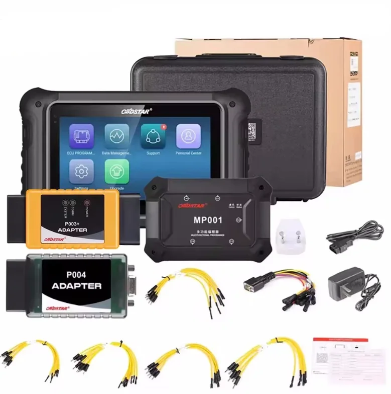 La más nueva herramienta ECU OBDSTAR DC706, versión completa ECM, TCM y cuerpo con juego MP001 y Kit adaptador P003