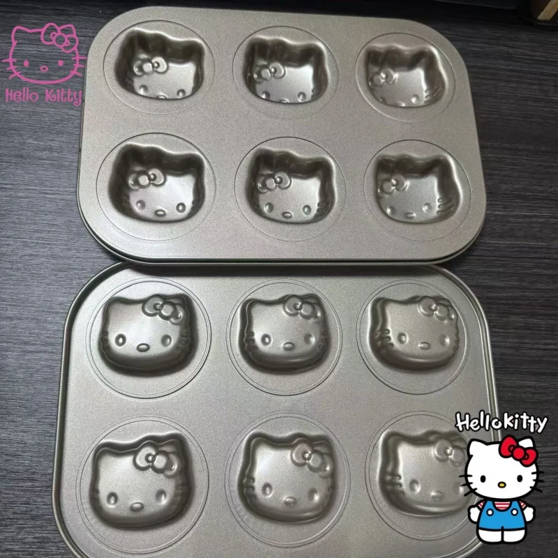 

Формы для выпечки торта Hello Kitty Sanrio, аниме, противень для выпечки торта, мультяшный милый медведь, инструменты для выпечки в форме кошачьей лапы, форма для выпечки, сделай сам, форма для хлеба, подарок