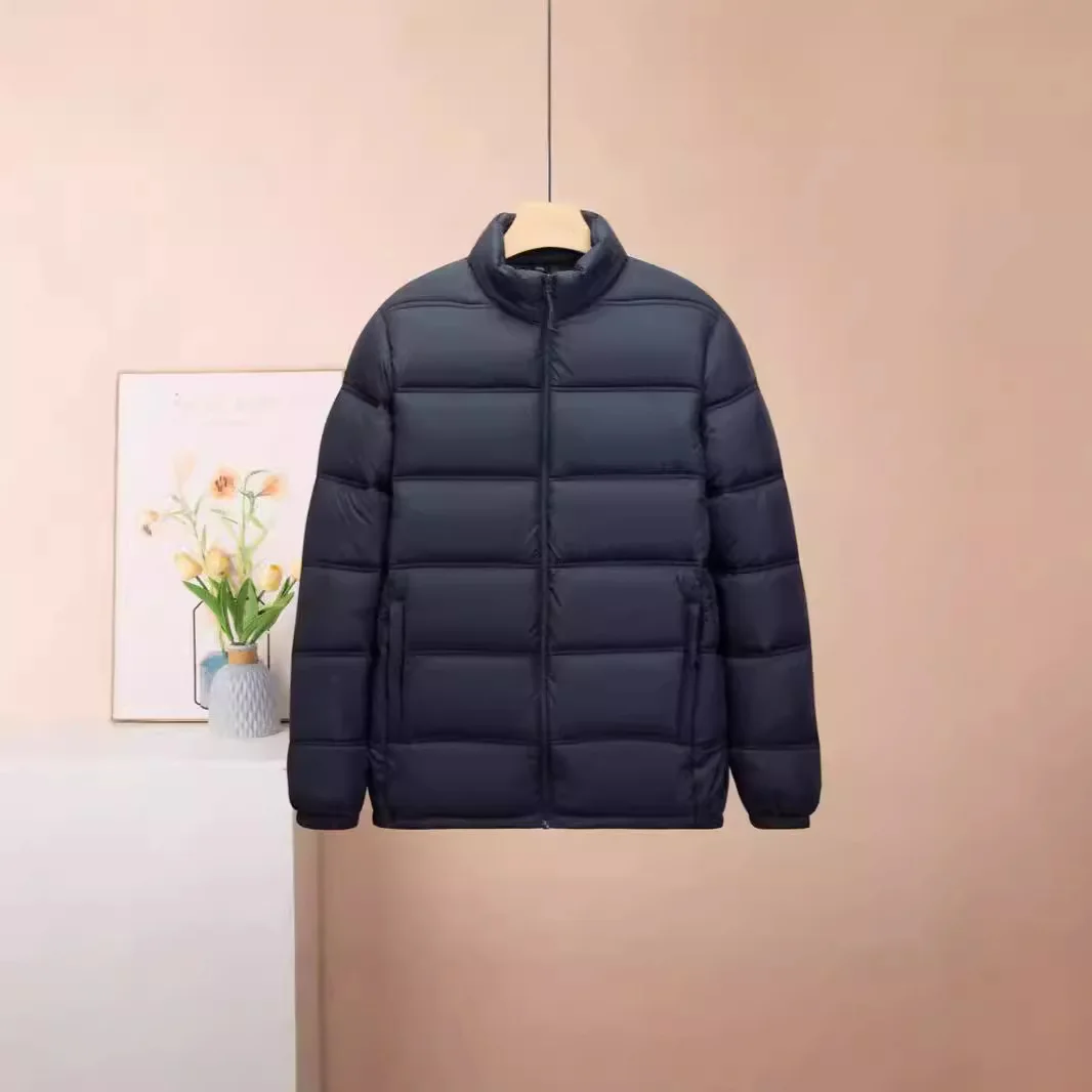 سترة قطنية سميكة للرجال بياقة عالية، ملابس خارجية شتوية بأسلوب مناسب لكبار السن ومتوسطي العمر، من مصنع قوانغتشو الثالث عشر