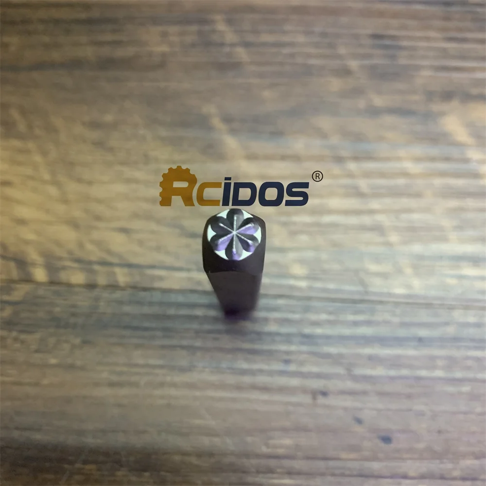 RCIDOS 5mm Asterisk Design Metal Jewelry Stamps,DIY Bracelet/jewelry symbols steel stamp