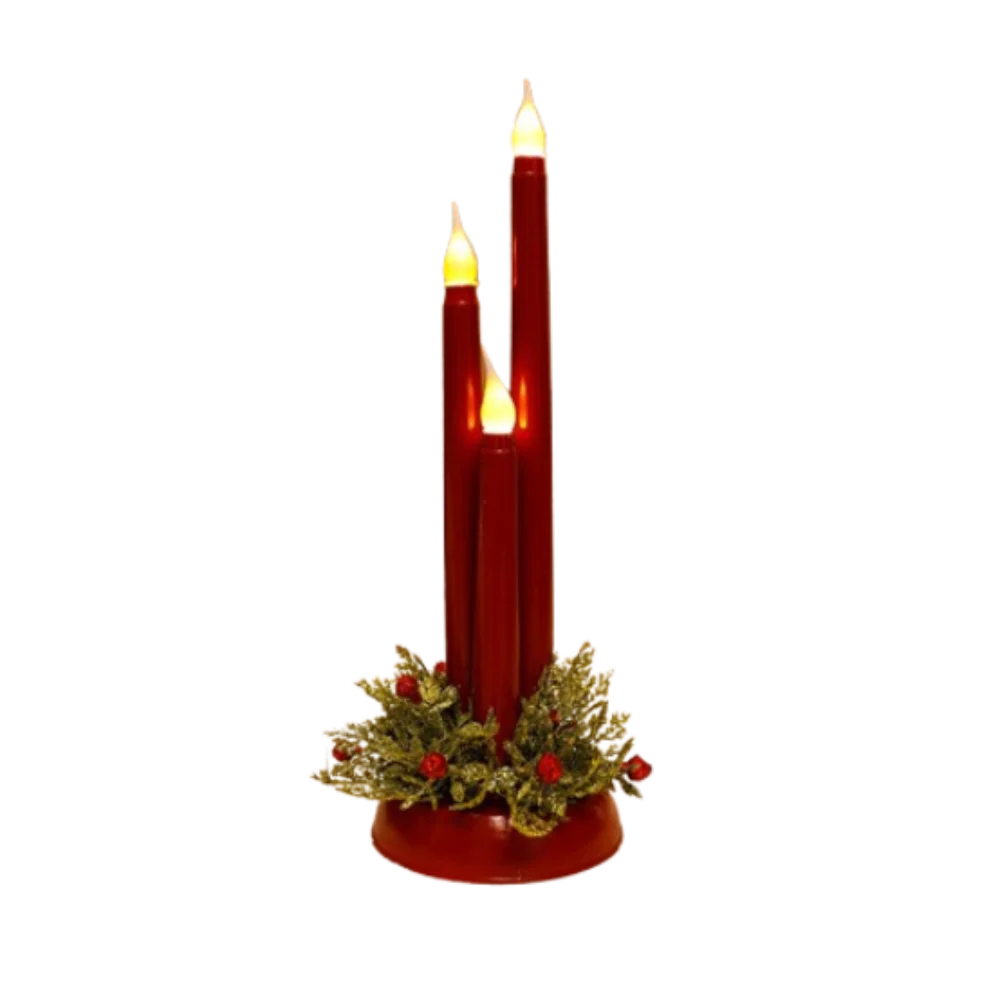 

Ретро-рождественские светодиодные свечи: светящиеся пластиковые беспламенные свечи-лампы с эффектом мерцающего пламени, элегантные имитации свечей