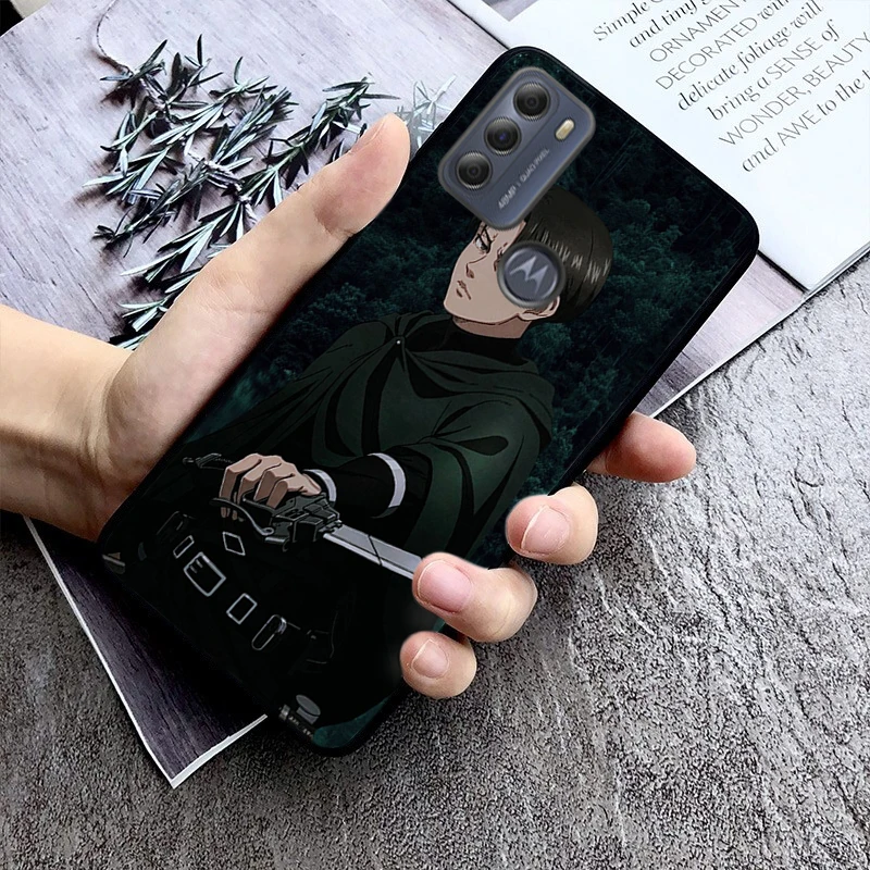 

Levi Ackerman Phone Case For Motorola Moto G85 G55 G05 G14 G75 G31 G50 G10 G20 G30 G60 G13 G32 G84 G54 G53 G72 G24 Power