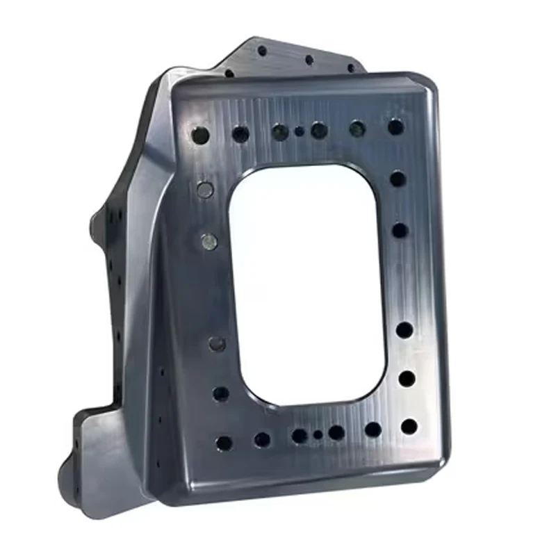 Custom Aluminum Alloy CNC Machined Installation Bracket Anodized Aluminum Parts CNC Machining Parts