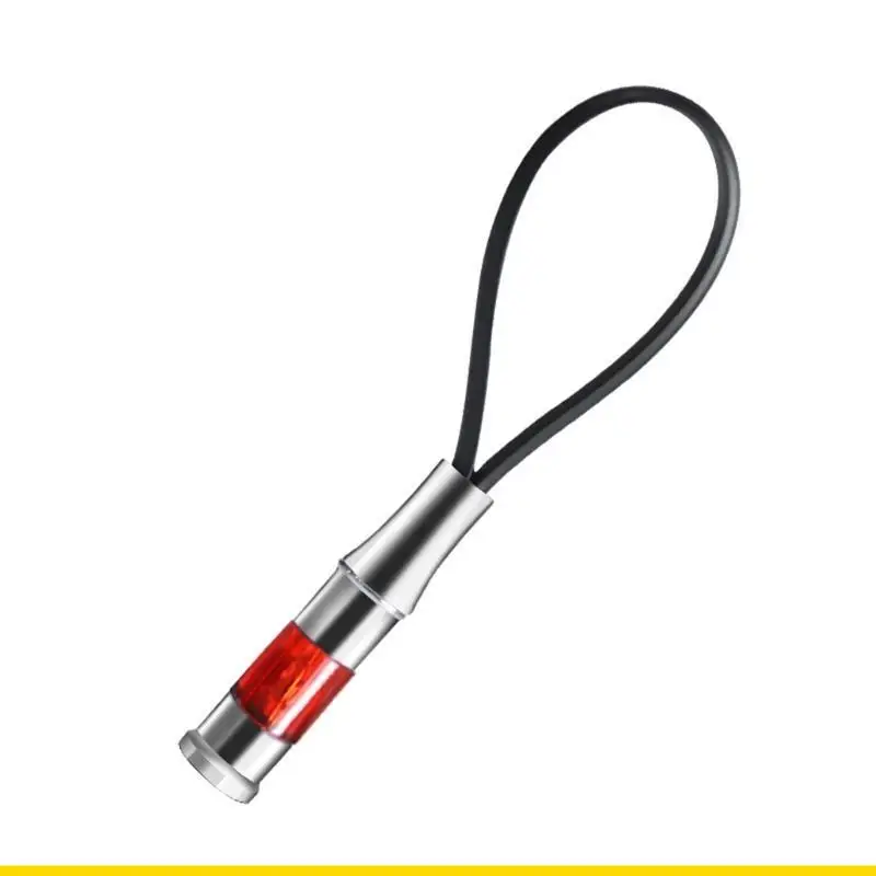 SZCH Car Static Human Body Static Discharger Blue Red Keychain with LED