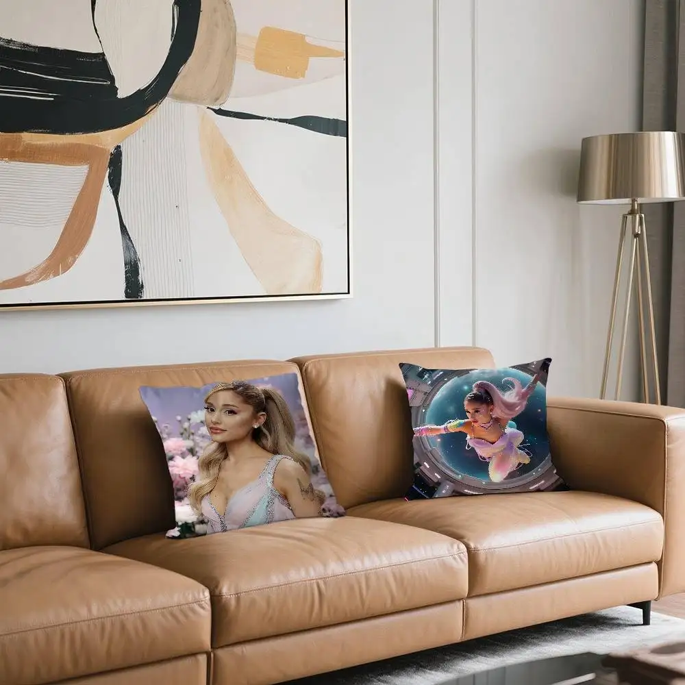 

Singer A-Ariana-G-Grande Pillow Cover For Bedroom Room And Living Room Sofa Decorative Cushion Cover