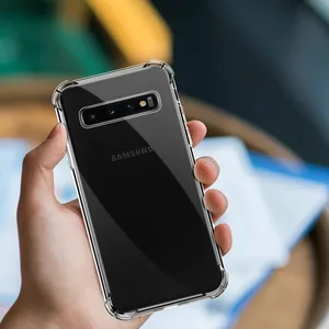 Soft Soft cover for Samsung, Shock Proof, Rear Lid for Galaxy S20 Fe, S21, S22, S23 Ultra, S9, S10 Plus, S10E, Note 9, 10, 20, 20 8 Main Sales Cover S10E - №4