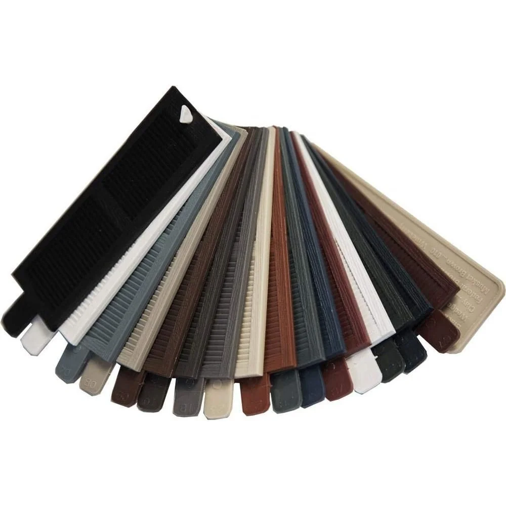 Vinyl Shutter Sample Color Set Organized Loop Visualize Perfect Matching Samples Home Decoration Rectangular Prism Design