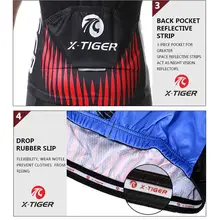 X TIGER Men's Cycling Jersey #5