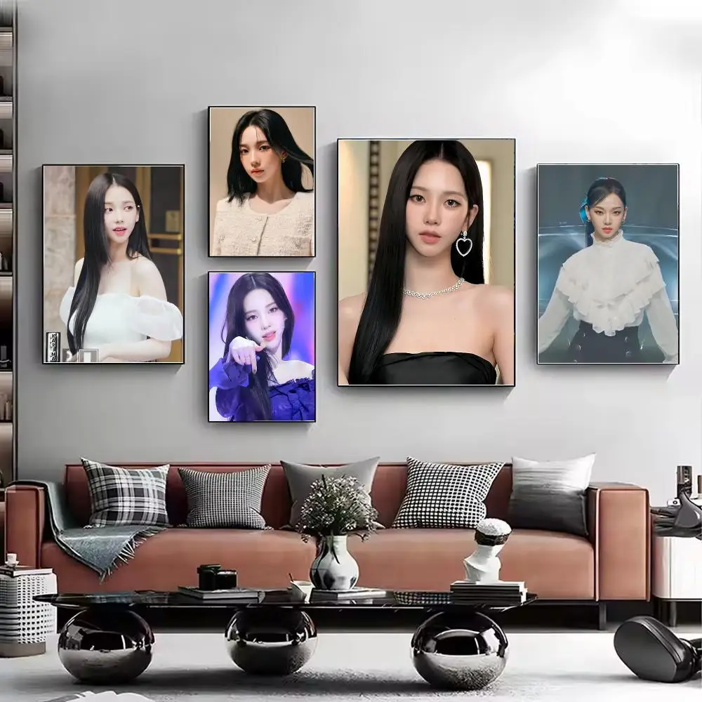 Singer k-Karina Poster Stylish Wall Art Print for Living Room Bedroom Study Office Café Home Decor Modern Gift