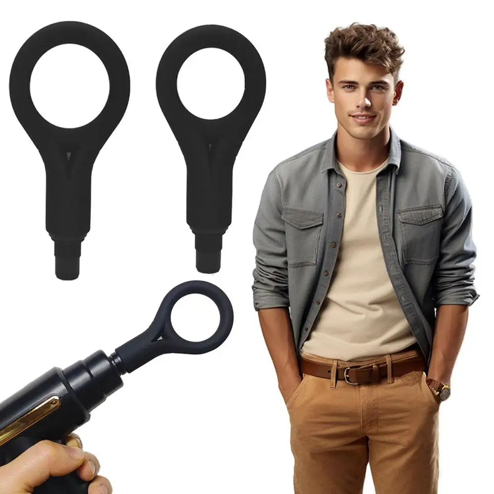 الرجال تهتز الاستمناء الكهربائية الاستمناء حلقة استبدال رئيس الاهتزاز تدليك رئيس لعبة الجنس الذكور #5