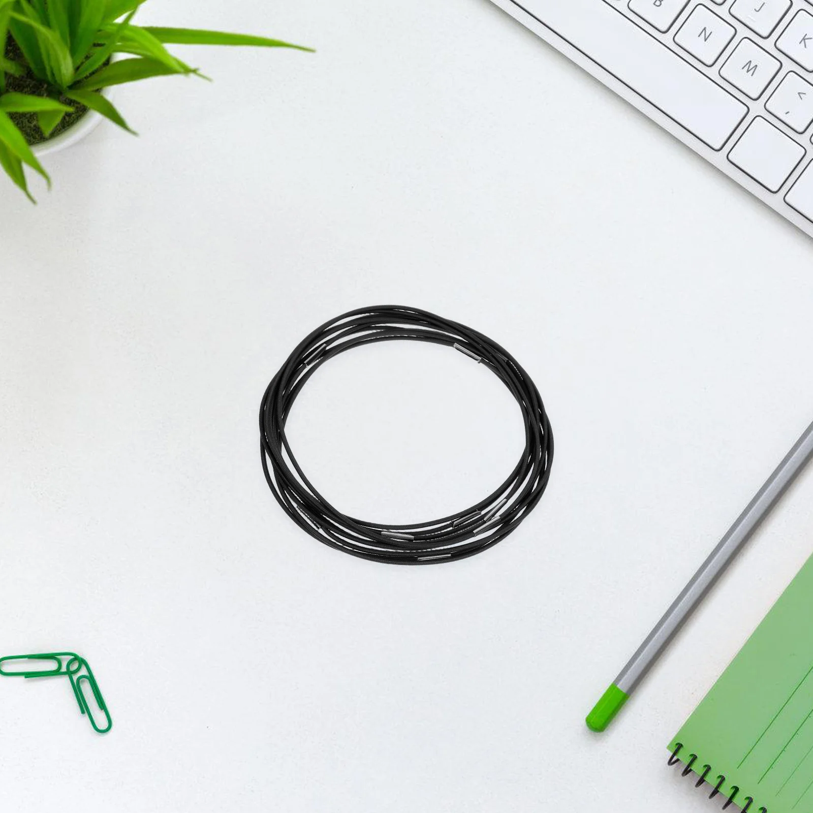 

10Pcs Elastic Notebook Band Closure Nylon Stretchy Strap Quick Binding Planner Organizer Accessory