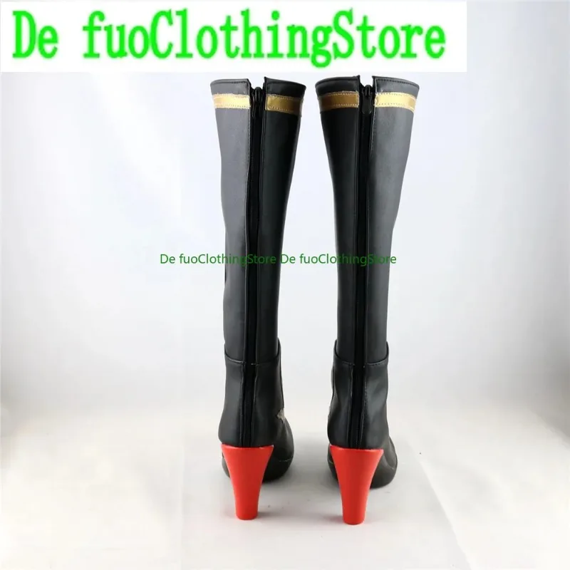 Defuo Realm Reborn FF14 Gleeman Cosplay Shoes Boots Game Christmas Anime Game Role-playing Halloween Party Props Shoes Boots