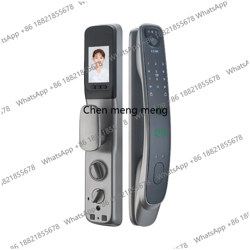 Tuya Smart Digital Lock Keyless Entry Door Lock Via Zigbee Wifi Smartphone Face Fingerprint, Doorbell Intercom, Intelligent Lock