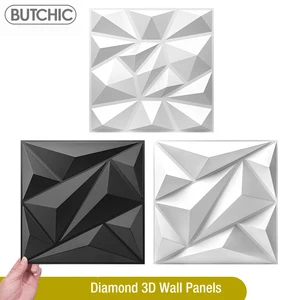 بلاط حجر PVC مقاوم للماء لديكور المنزل ، ملصق حائط 3D ، بيت الألعاب ، بلاط الفسيفساء DIY ، لوحة الفن الفائق ، تصميم الماس أعلى 10 بيع 3D الجدار الحجري المجلس - No10