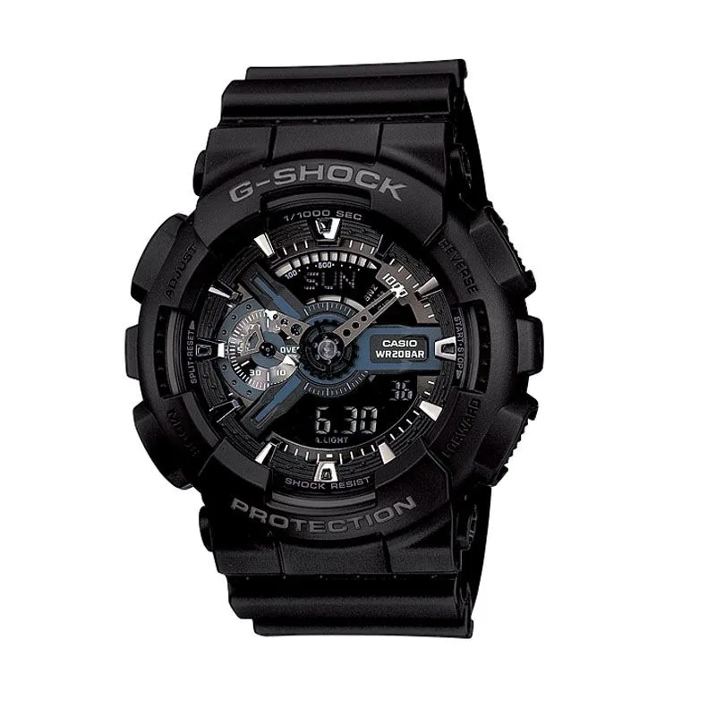 Casio GA-110 Watches for Men Fashion Casual Multifunctional Outdoor G SHOCK Sports Shockproof LED Dial Dual Display Quartz Watch