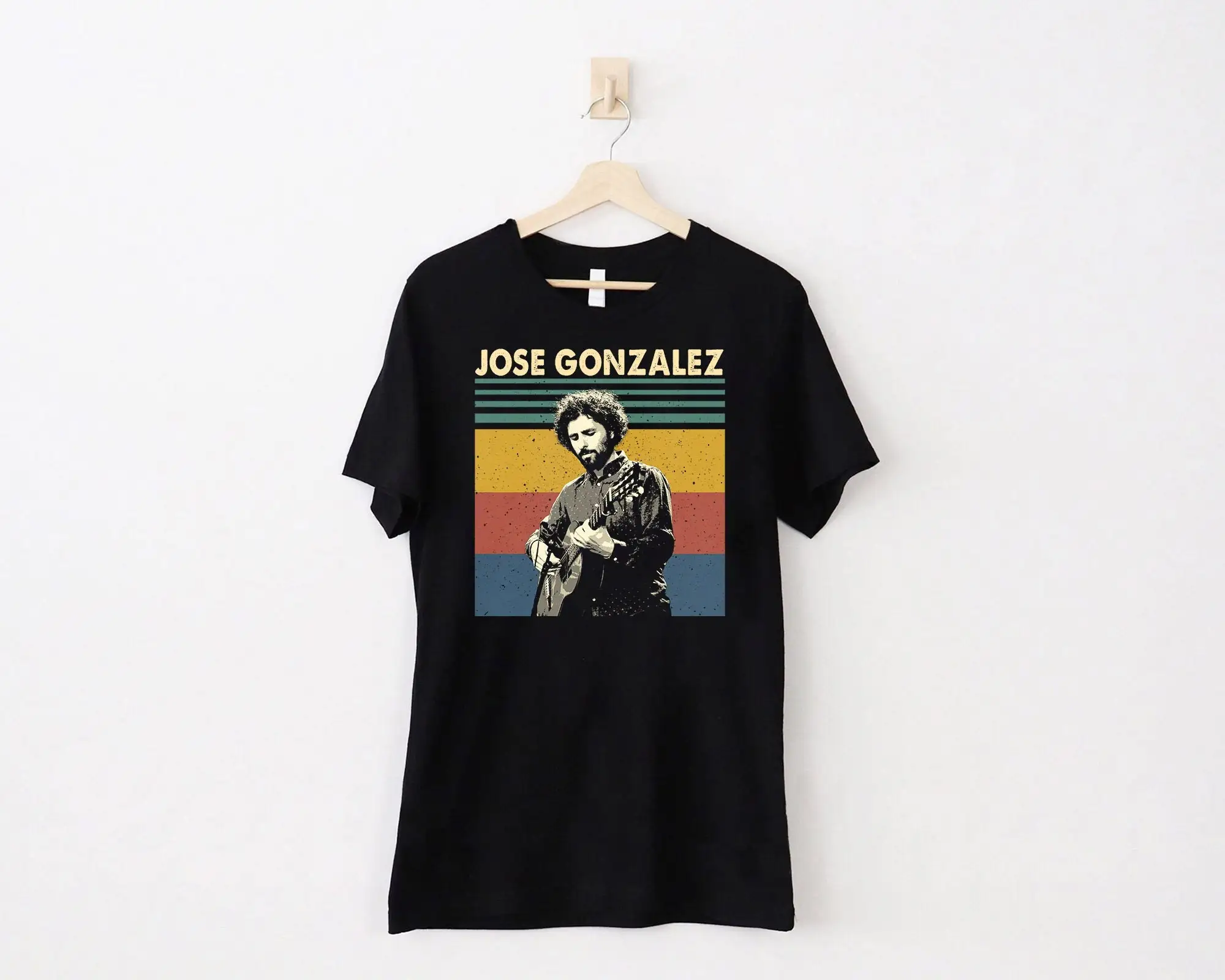 Jose Gonzalez Vintage T Shirt Music GifT For Friends And Family