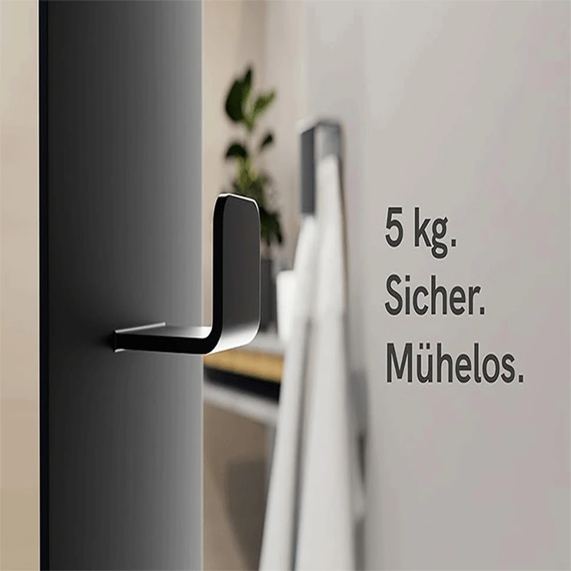 4Pcs Shower Door Hooks,Extended Towel Hooks for Bathroom, Stainless Steel Heavy Duty Hooks for Hanger Robe,Towel-AD23 - view 2