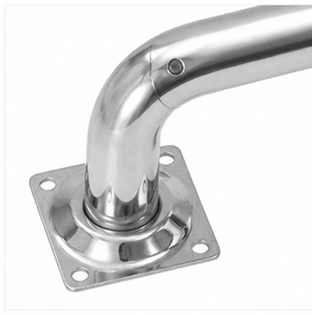 Stainless Steel L Shaped Bracket Wireless Bridge Support Stable Mount Outdoor Antenna Wall Mounted Pole