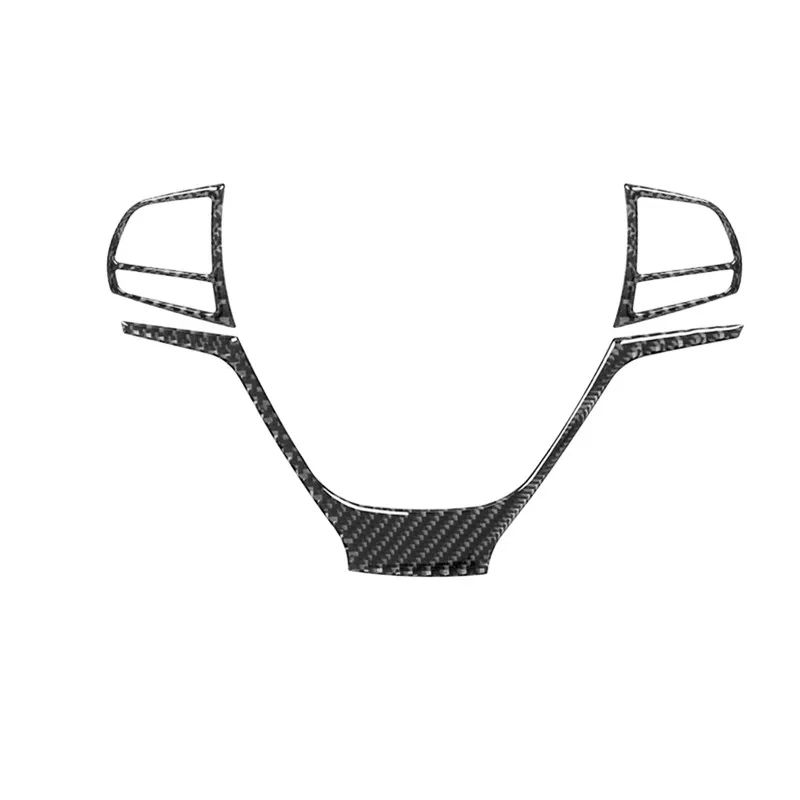 

Carbon Fiber Interior Car Steering Wheel Buttons Frame Trim Cover Stickers For BMW X3 F25 X4 F26 2011-2017 Car Accessories