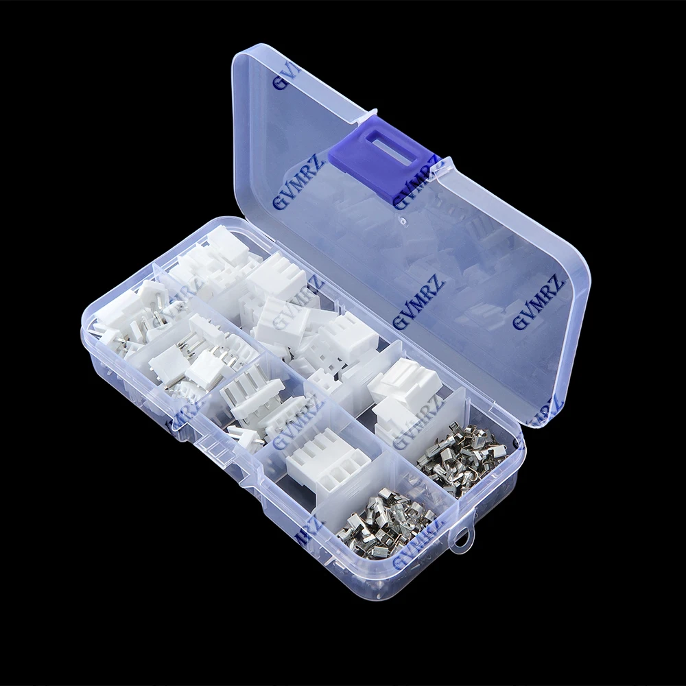 120Pcs/Box JST VH3.96 Pin Header Connector 2/3/4 Pin JST VH 3.96mm Male Plug Female Socket Plastic Housing Terminals Connector
