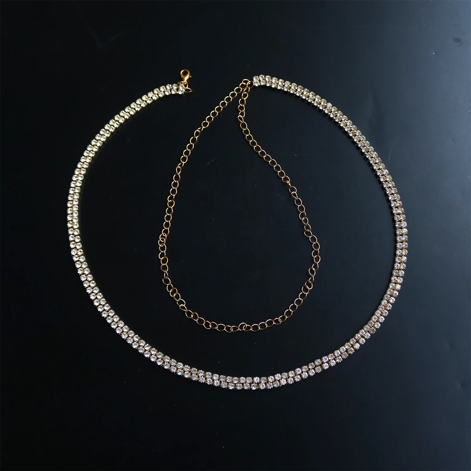 1Ps Eenvoudige Glanzende Body  - Body Jewelry Rhinestone recensie en prijs