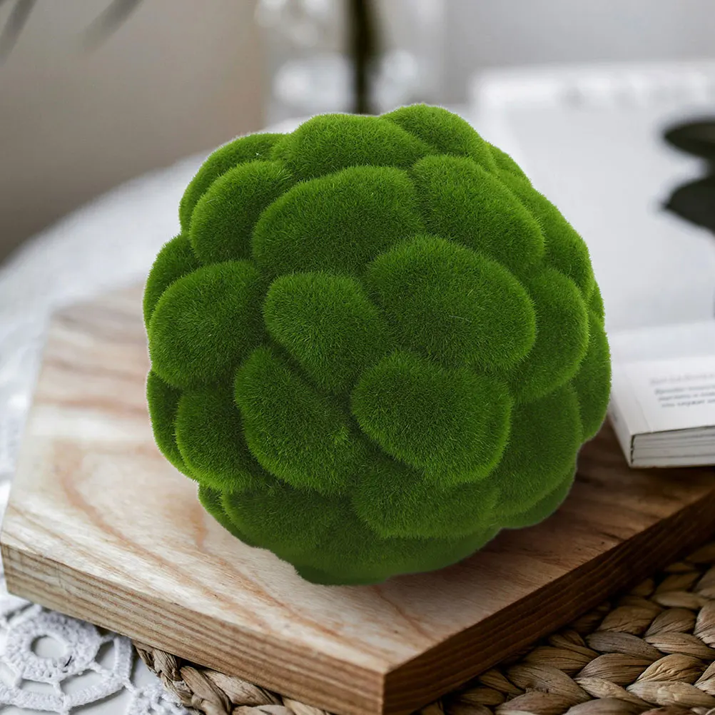 

Moss Spheres For Window Ceiling Decoration Flower Balls Artificial Simulated Greenery Balls For Shopping Mall Landscape Decor