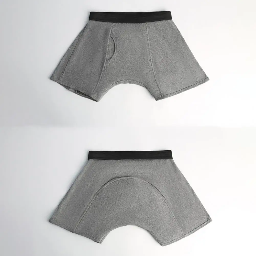 

Мужское нижнее белье, герметичные трусы-боксеры для пожилых пациентов, прикованные к постели, мочезащитные подушечки, нижнее белье, моющиеся многоразовые трусики