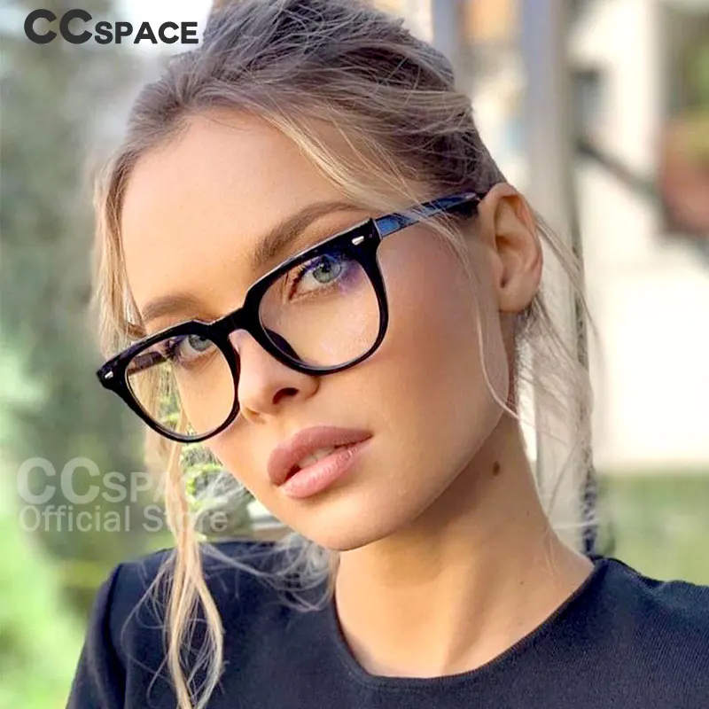 51026 Retro Rice Nail Anti-Blue Light Brand Glasses Frames Women Men Optical Fashion Computer Glasses