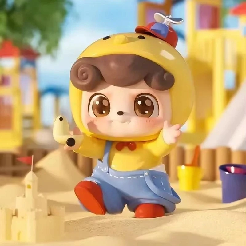 Genuine Q.Kid Be Your Q Baby Series  Action Figure Blind Box Cartoon Figure Collection Desktop Decor Model Dolls Toy Kid Gift