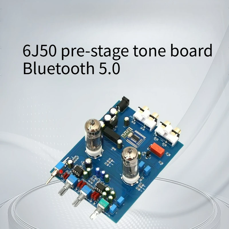 SOTAMIA Bluetooth 튜브 프리 앰프 Fever Hifi 6J5 Bile 진공 프리 앰프 NE5532 프리 앰프 톤 볼륨 조절 DIY DAC 앰프