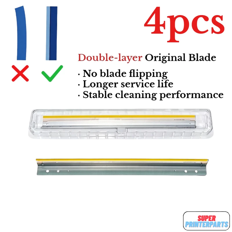 4X OPC Drum Cleaning Blade Original AD04-1140 AD04-1056 FOR RICOH COPIER MP 7500 8000 8001 7502 9002 AFICIO 2075 2060 1060 1075