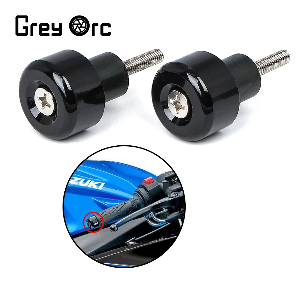 Motorcycle Handle Bar Ends Plug Grips Handlebar Plug Caps Slider For Suzuki GSXR600 GSXR750 GSXR 600 750 K6 K7 K8 K9