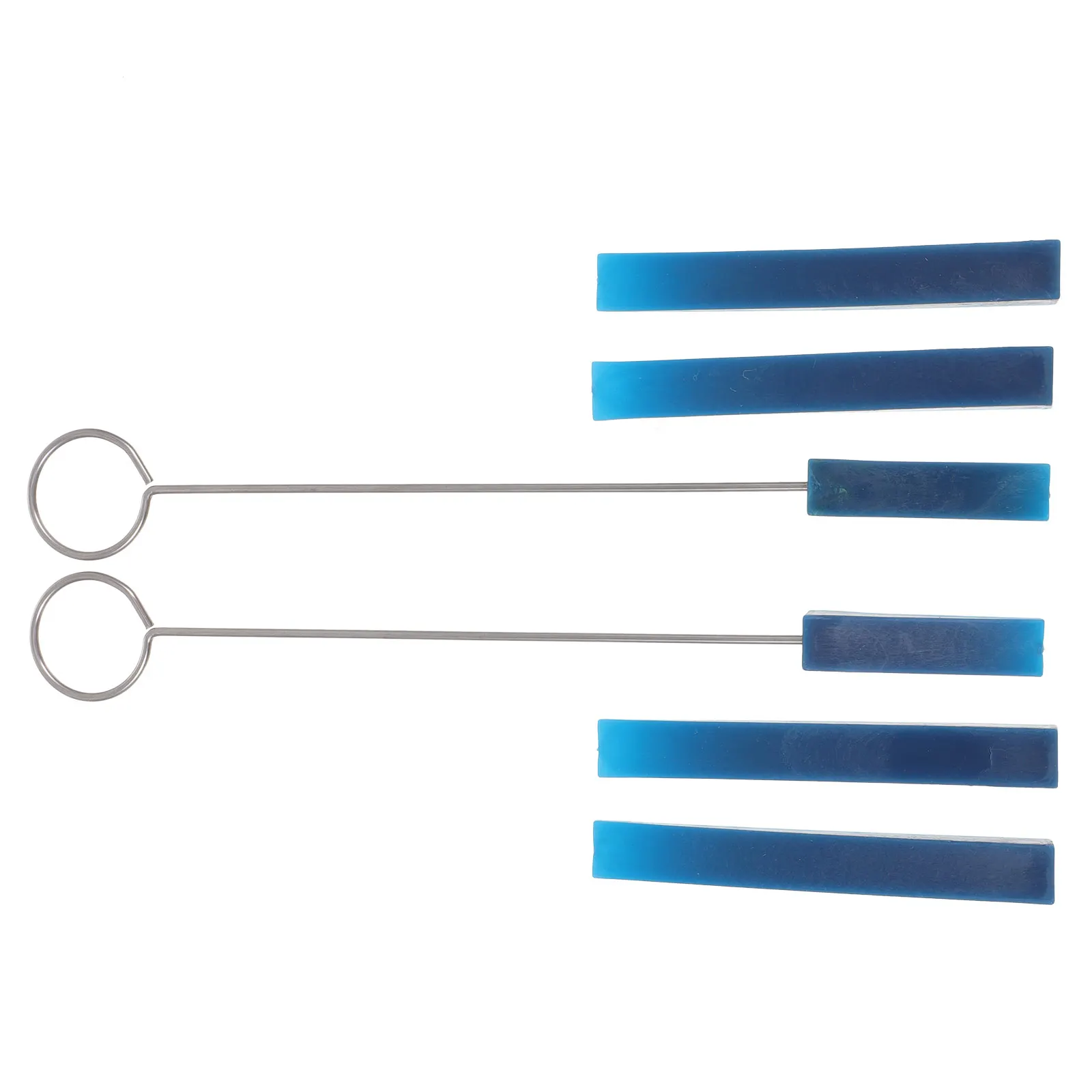 

6pcs Piano Tuning Tool Blue Rubber Wrench Professional Instruments Accessories Keyboard Musical Supplies Piano Tuning Wedge