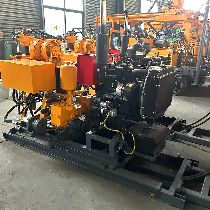 Trapano per carotaggio da roccia serie XY personalizzato 130m 180m 200m Impianto di perforazione per pozzi d'acqua per esplorazione geologica con foro profondo