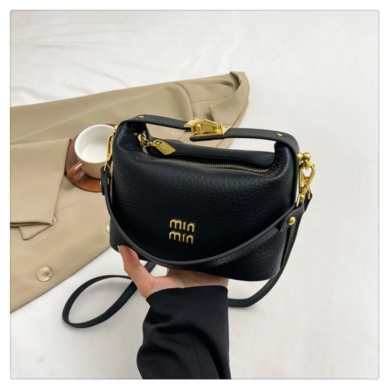 Handbag For Women 2024 Temperament Simple Solid Color Ribbons Female Crossbody Bag Fashion Wild Shoulder Diagonal Bags Girl Tide