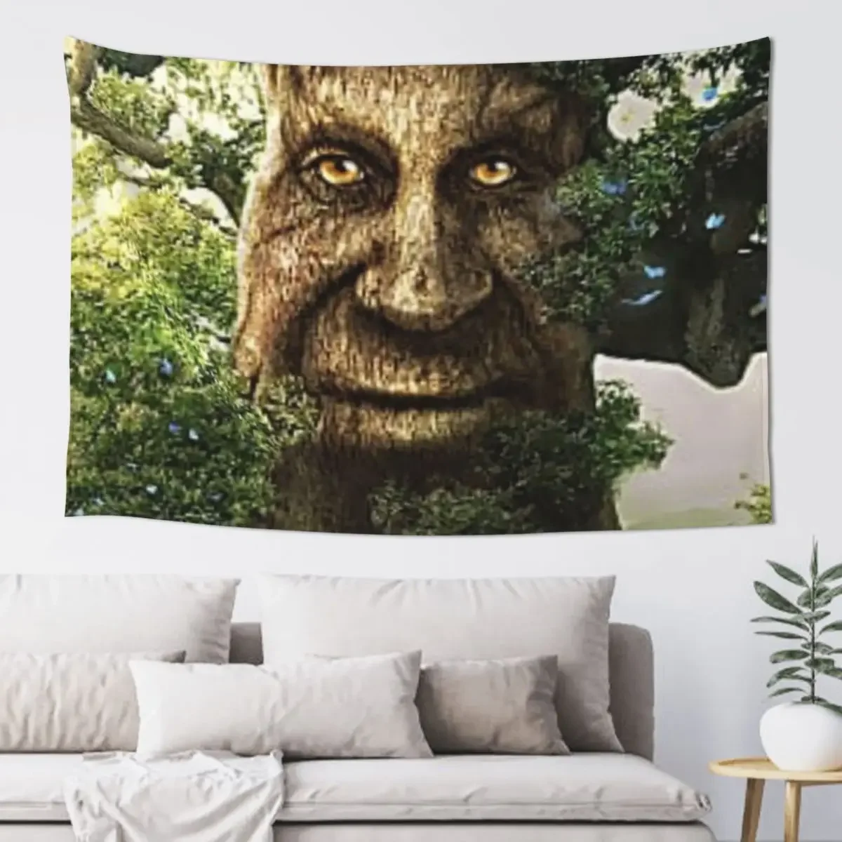 

Wise Mystical Elucidative Tree Original Art [Hi-Res] Tapestry Mushroom Aesthetic Decoration Wall Hanging Wall Tapestry