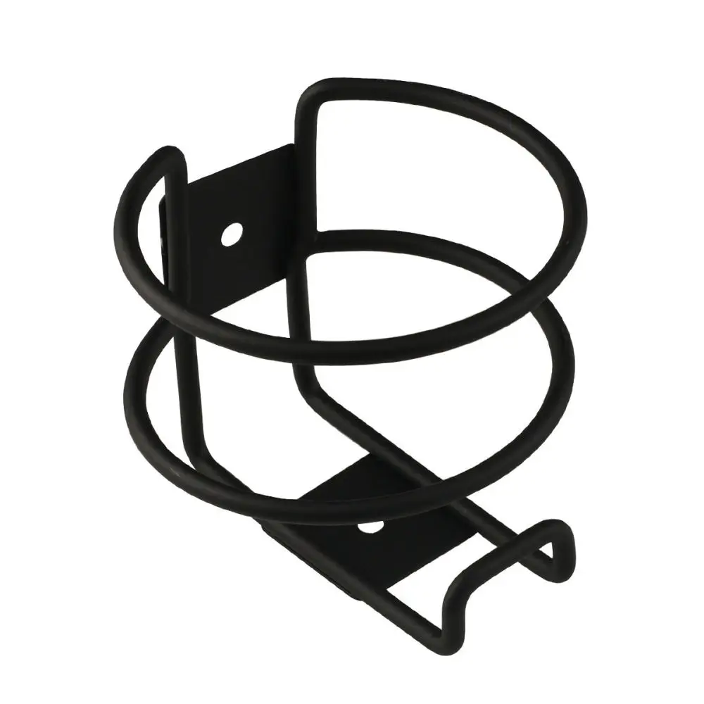Steel Beverage Cup Holder Boat Yacht Vessel Iron Storage Stand Robust Organizer Compact Drawer Mount Versatile Accessory