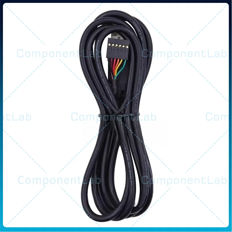 For FTDI original TTL-232R-3V3 USB to TTL serial cable connector UART signal FT232RQ