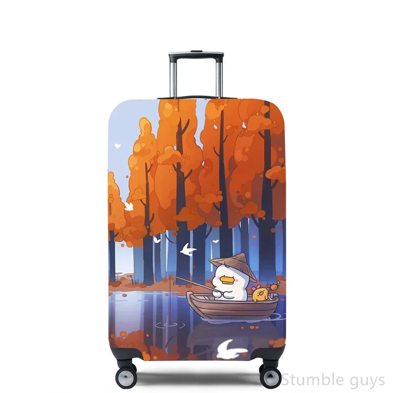 

Премиальный моющийся эластичный чехол для багажа, защитный, пыленепроницаемый, износостойкий, практичный, подходит для чемоданов 18-32 дюймов