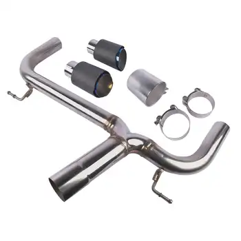 適用於BMW F30 F32 335i 435i 3.0L I6 2012-2016 的 AP03 碳纖維後軸消音器排氣系統 12 最佳銷售 f30排氣 - №9