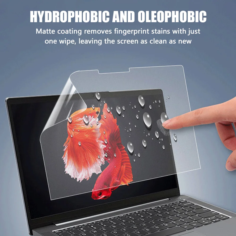 Screen Protector for MacBook HD Soft Film for Air 13 Inch M1 M2 Pro 13 14 15 16 Inch A2681 A2179 A1706 A2337 A2338 A1369 A1466