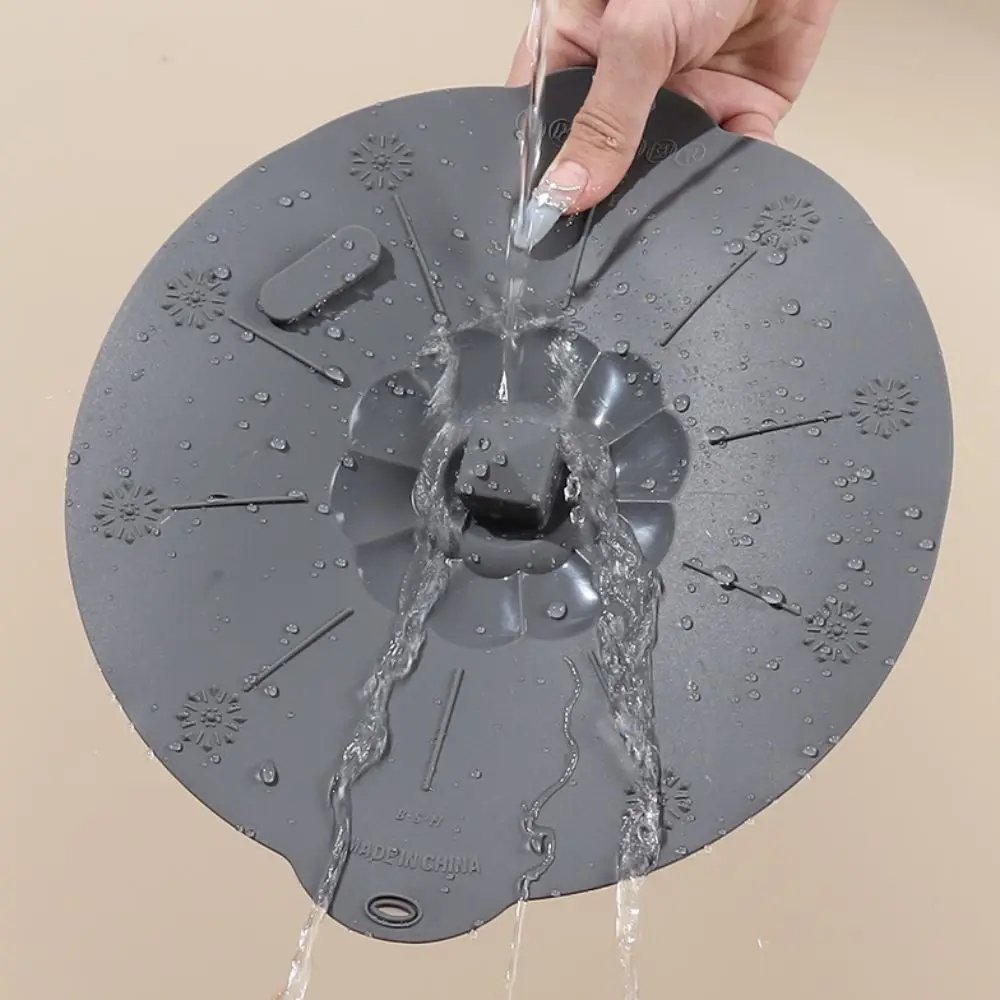 New Silicone Fresh-keeping Lid Leak-proof Dust-proof Sealed Cover Multifunctional Easy To Clean Anti-spill Cover Kitchen Gadget