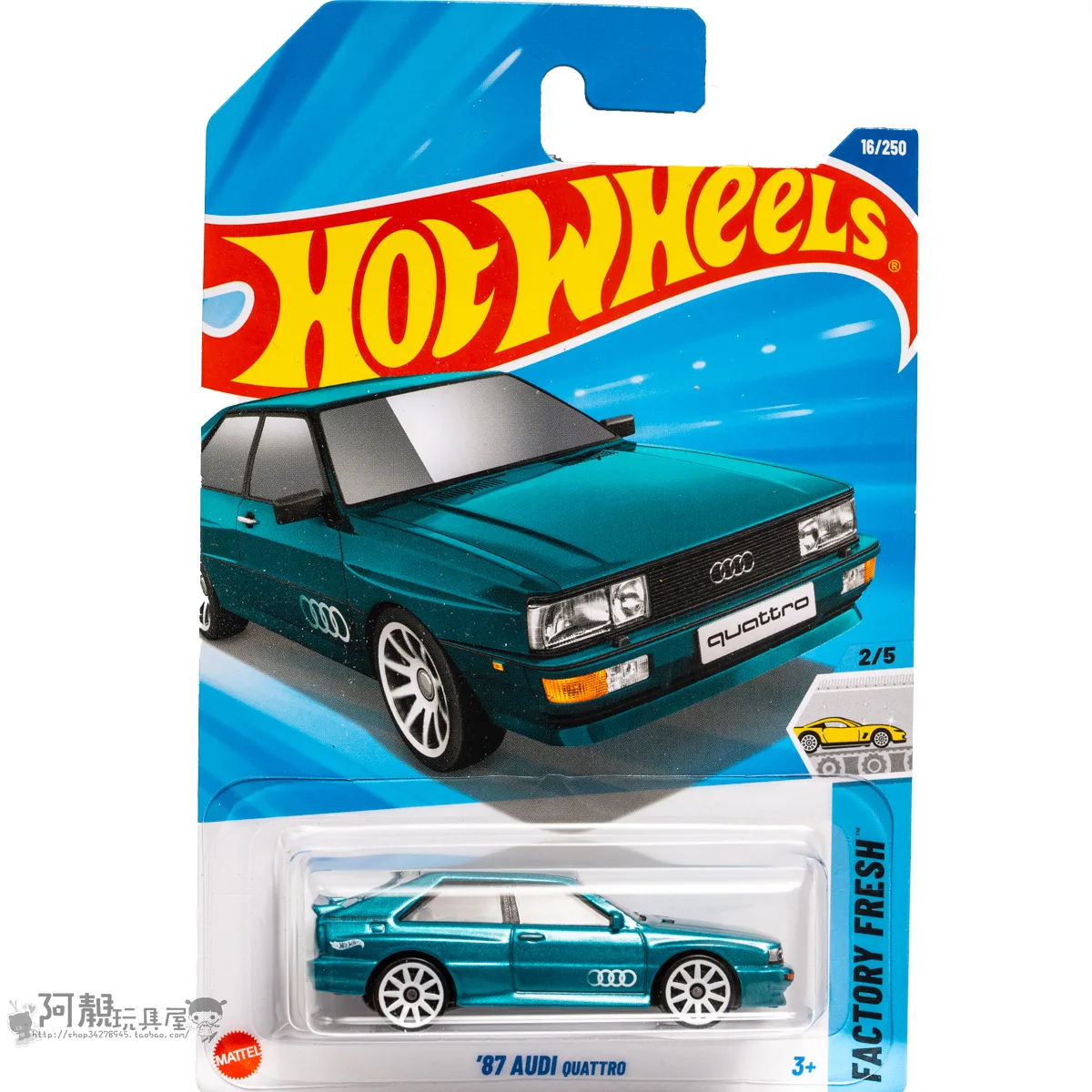 Mattel Hot Wheels Car '87 AUDI QUATTRO  Diecast 1/64 Boys Toys FACTORY FRESH Vehicles Models Birthday Gift